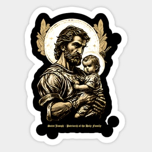 Saint Joseph - Patriarch of the Holy Family Sticker